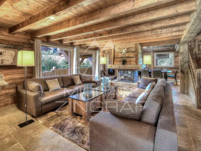 Chalet Mont d'Arbois Prestige Vue, calme et rénové