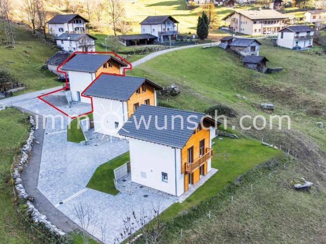 Chalet «Monte» in Selma: modern, hell, mit Gartenbereich und Parkplatz
