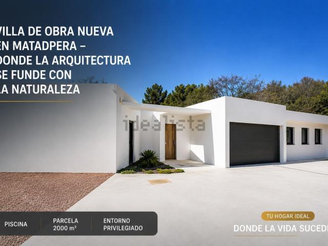 Chalet, Matadepera