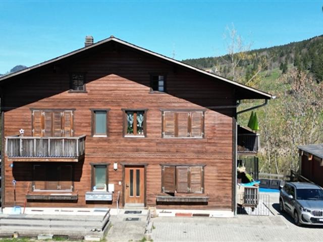 Chalet mit 3 Apartments in Planfayon