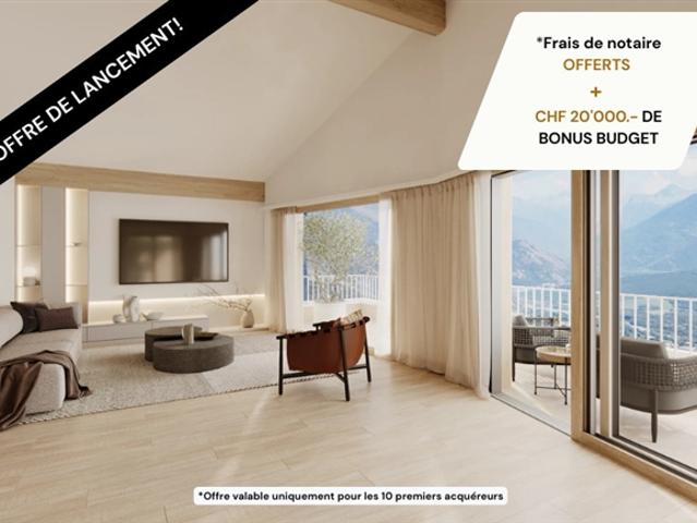 Chalet mit 4,5 Zimmern in Mollens VS