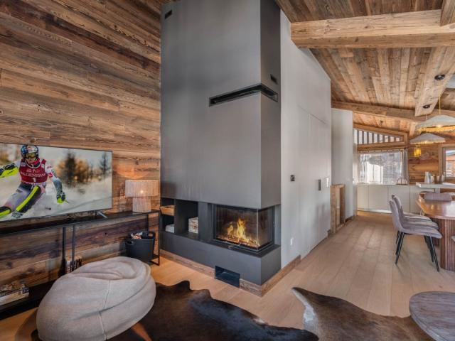 Chalet mitoyen – 5 chambres – Rochebrune 88m² Megève