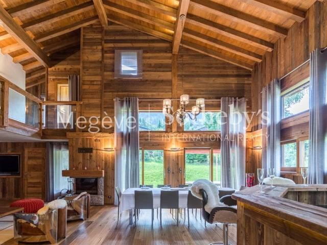 Chalet Nacre Location haut de gamme à Megève Rochebrune
