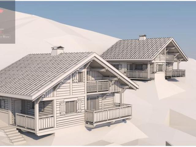 Chalet neuf en cours de construction liv. Fin 25 à Saint G