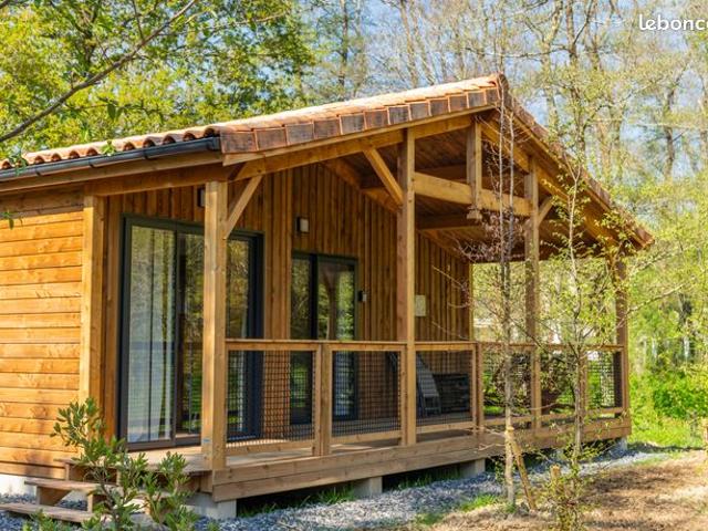 Chalet neuf RE 2020 + terrain – 3 pièces – 35m2