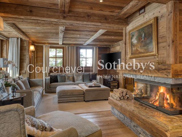 Chalet SJ Situé dans un quartier privé de Courchevel 1850