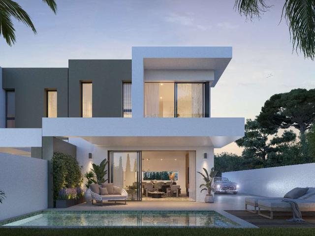 Chalet pareado en construcción