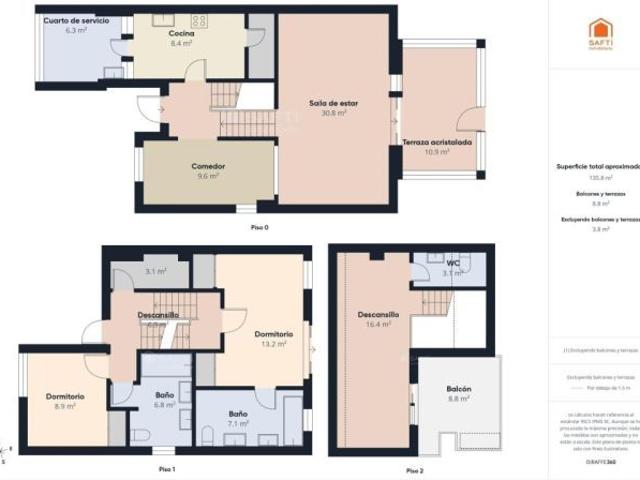 Chalet pareado Piscina comunitaria en urbanización securizada Cas Catala Calle Bell Puig