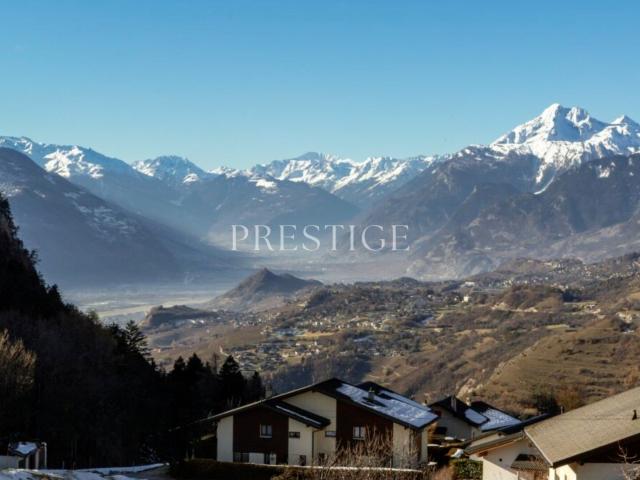 Chalet Pra Derri 1d'exception in Lens: Luxus, Modernität und Alpenpanorama