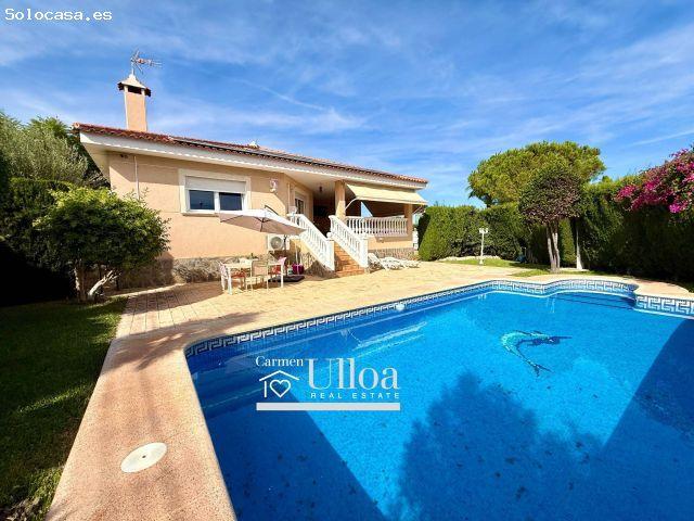 CHALET REFORMADO CON JARDÍN Y PISCINA EN LA HUERTA, MUTXAMEL