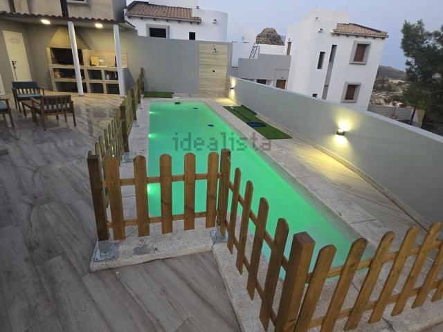 Chalet, Relleu