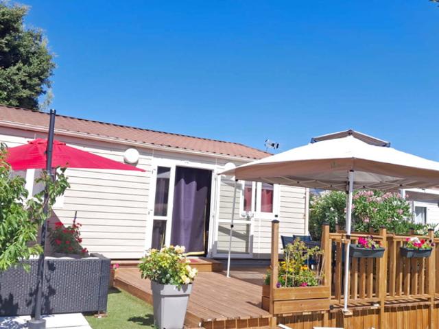 Chalet rénové dans parc de loisirs 5 étoiles