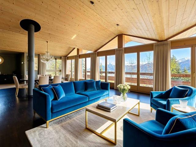 Chalet with 7.5 rooms on sale in Anzère 250 m² | dreamo. Ch