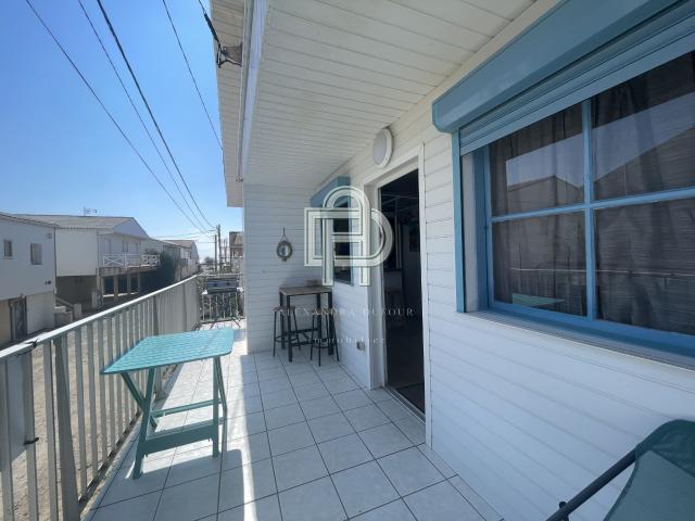 Chalet T4 de 53 m2 avec terrasse Gruissan Chalet