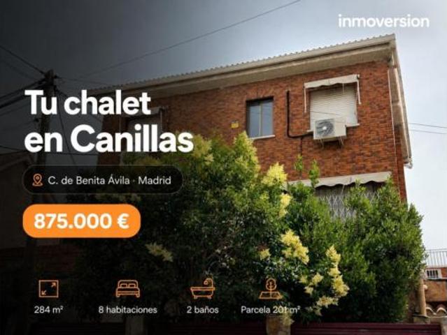 Chalet Venta Madrid Capital, Canillas