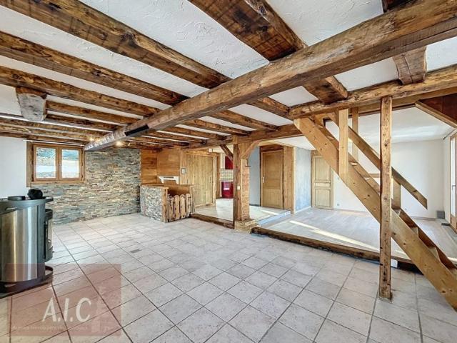Chalet vue Mont Blanc