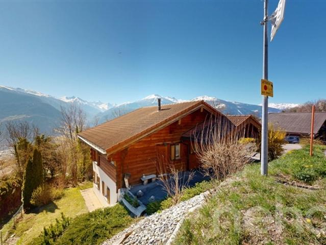Chalet zum Verkauf Mollens VS, nahe Crans Montana