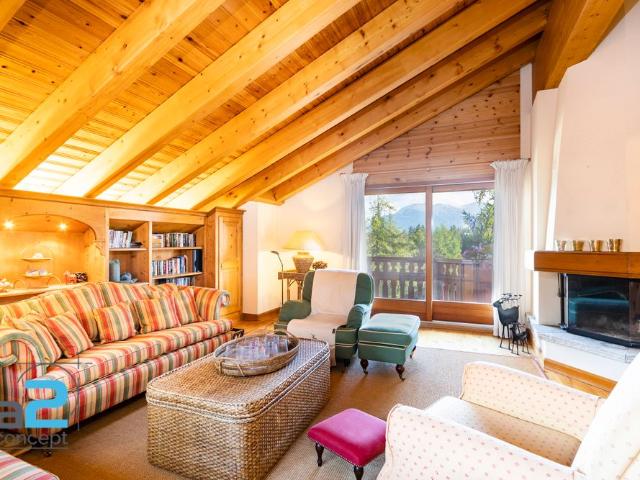 Chaleureux attique avec vue panoramique