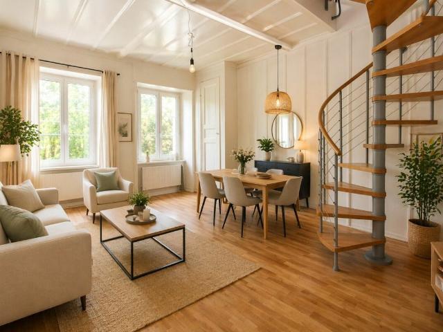Chaleureux duplex de 3.5 pièces