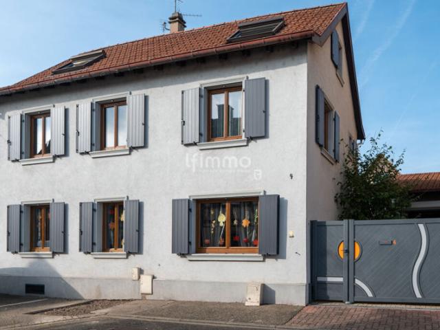 Chaleureuse maison 6p. de 117 m² env. 138 m² env. au sol