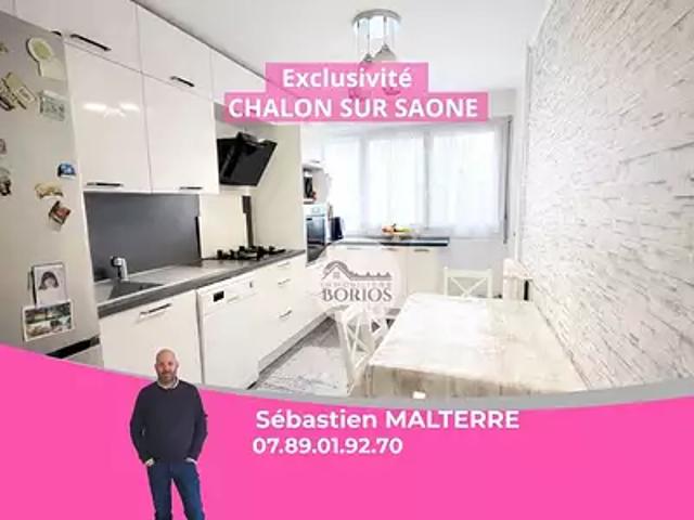 Chalon sur Saône 71100 Achat / Vente appartement 5 pièces t5