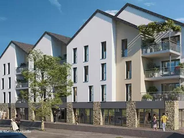 Chalonnes sur Loire 49290 Achat / Vente appartement 4 pièces t4 parking
