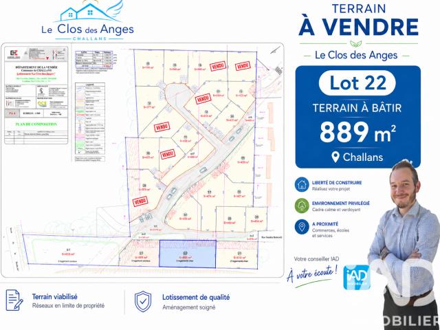 Challans Vente Terrain 85