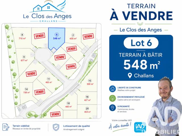 Challans Vente Terrain 85