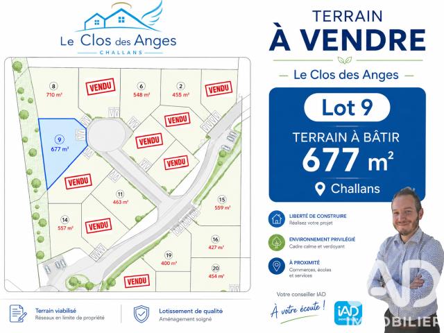 Challans Vente Terrain 85
