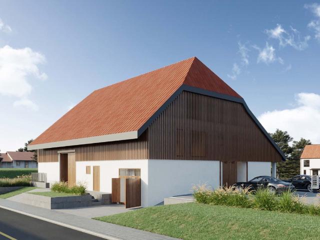 Chamant Wohnung mit Garten in einem komplett renovierten Bauernhaus