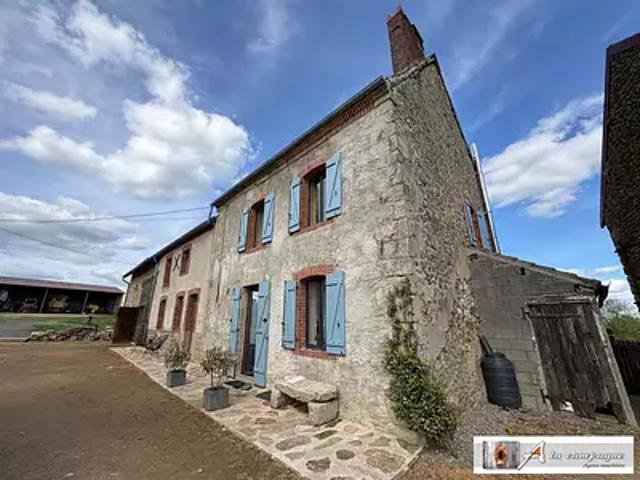 Chambon sur Voueize 23170 Achat / Vente maison 4 pièces t4 parking