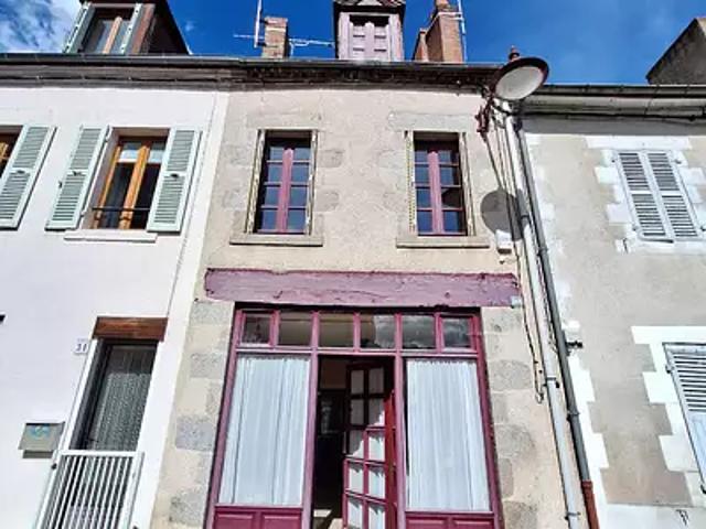 Chambon sur Voueize 23170 Achat / Vente maison 3 pièces t3