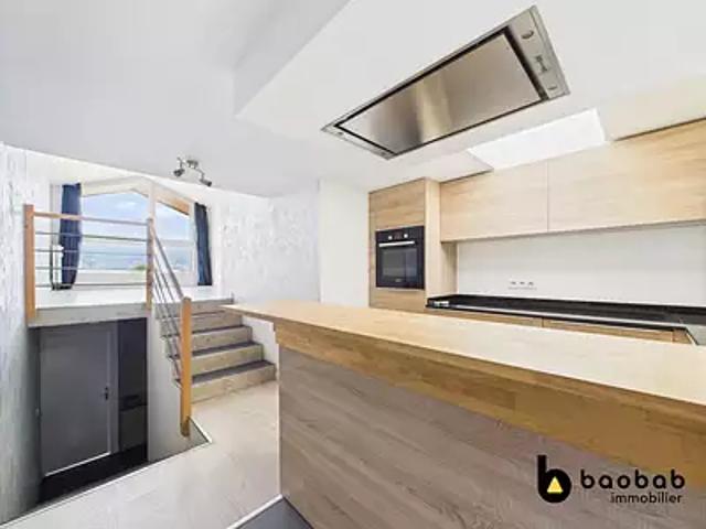 Chambéry 73000 Location appartement 3 pièces t3 au dernier étage