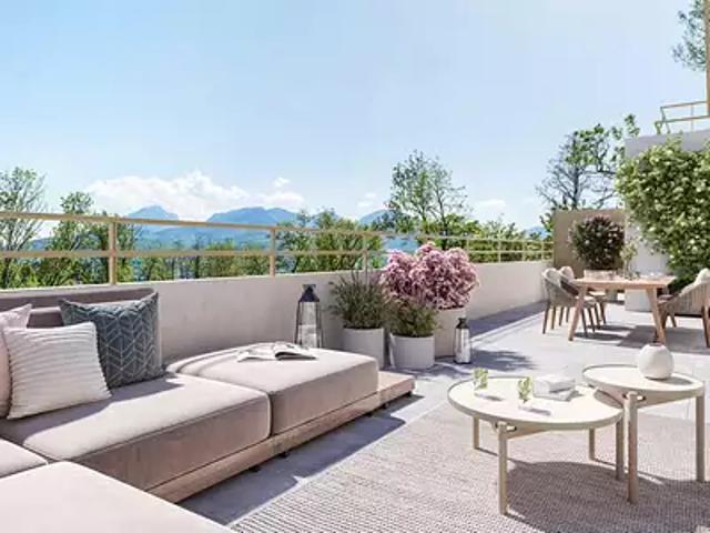 Chambéry 73000 Programme neuf appartement neuf à vendre t3 LMNP TVA 5,5% NF