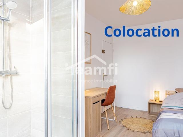 Chambre meublée à louer dans une colocations 4 chambres de 76 m² à fleury les Aubrais