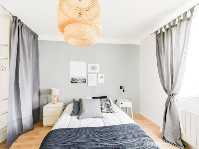 Chambre meublée dans appartement rénové – Tram T3