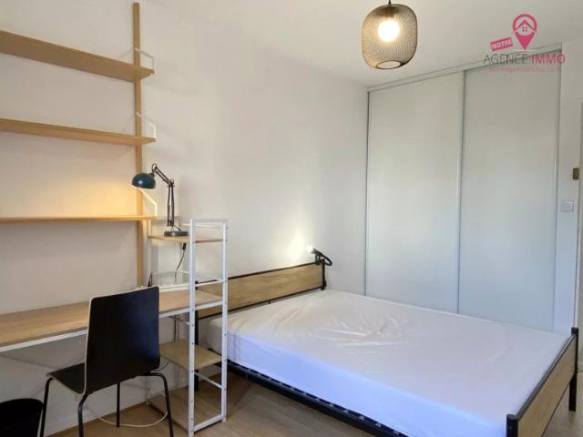 Chambre meublée dans colocation VILLEURBANNE Croix Luizet