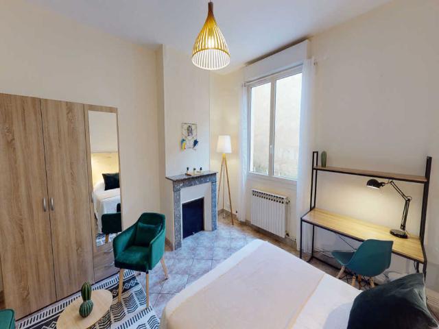 Chambre à Capucins Victoire, rue Lafontaine