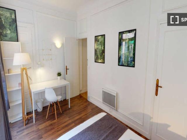 Chambre à louer dans un appartement de 4 chambres à Muette Nord, Paris