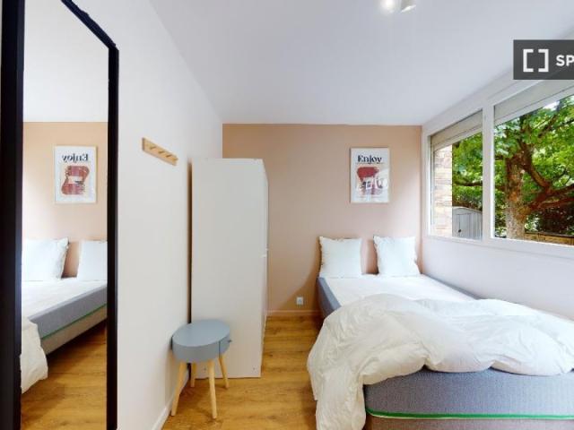 Chambre à louer dans un appartement de 15 chambres, Jean Moulin Beaumonts