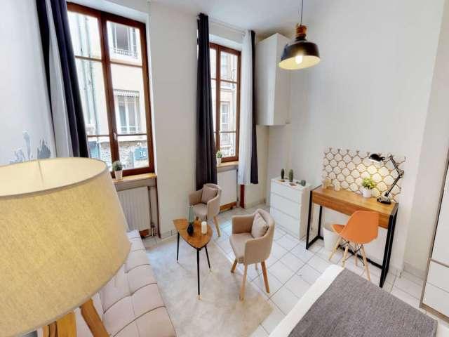 Chambre en colocation dans un appartement de 3 chambres à louer à Bellecour, Lyon