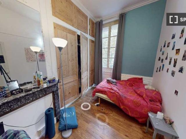 Chambre à louer dans un appartement partagé de 3 chambres à Lyon