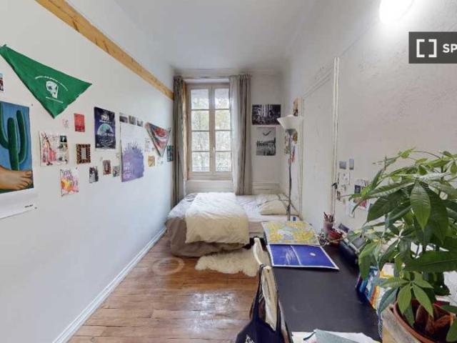 Chambre à louer dans un appartement partagé de 3 chambres à Lyon
