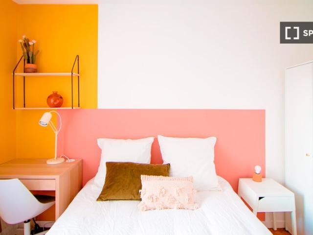 Chambre à louer dans un appartement partagé de 4 chambres à La Plaine, Paris