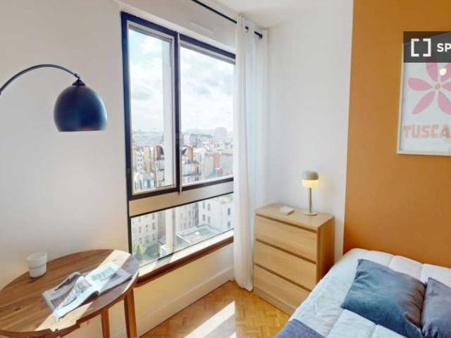 Chambre à louer dans un appartement partagé de 5 chambres à Paris