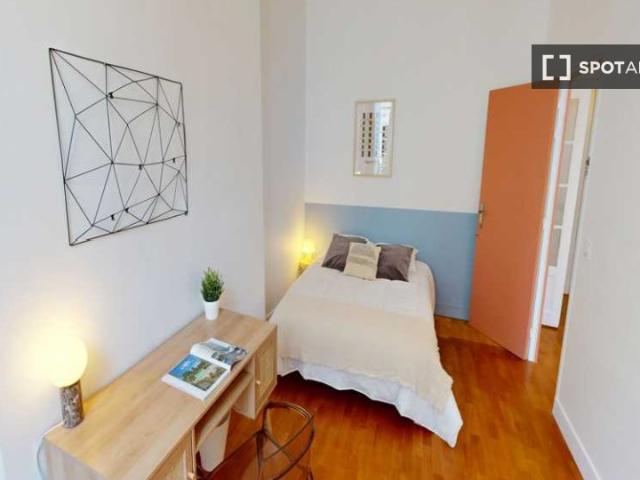 Chambre à louer dans un appartement partagé de 5 chambres à Paris