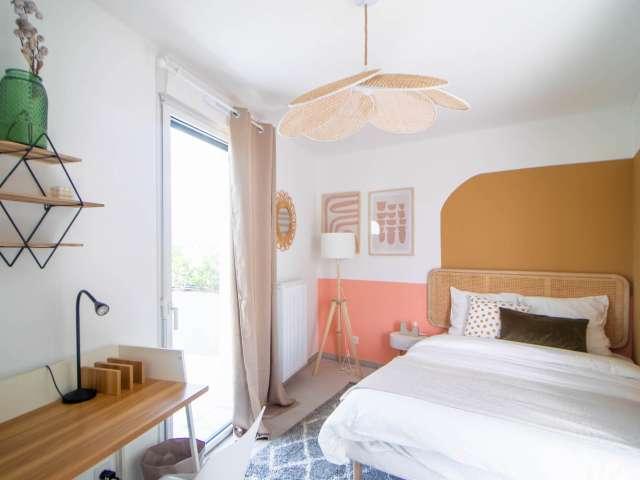Chambre à louer dans un appartement partagé de 5 lits, Cusset Bonnevay