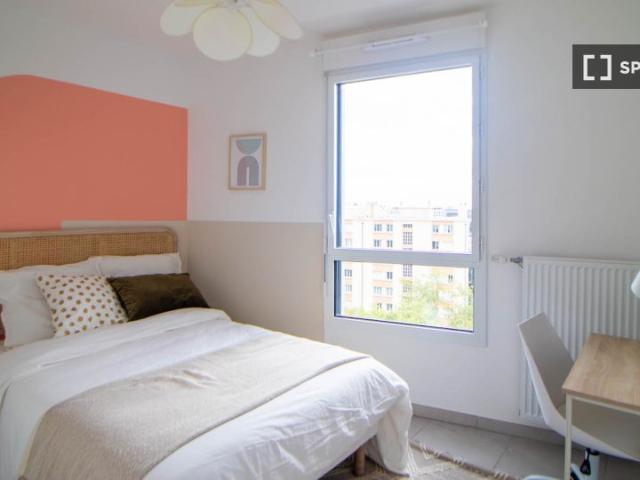 Chambre à louer dans un appartement partagé de 5 lits, Cusset Bonnevay