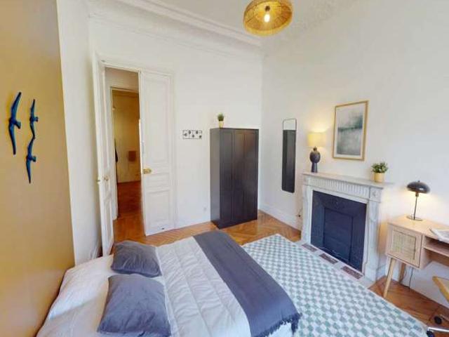 Chambre à louer dans un appartement partagé de 9 lits, Péreire Malesherbes