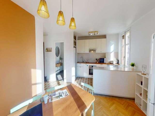 Chambre à louer dans une colocation de 6 chambres à Guillotière, Lyon